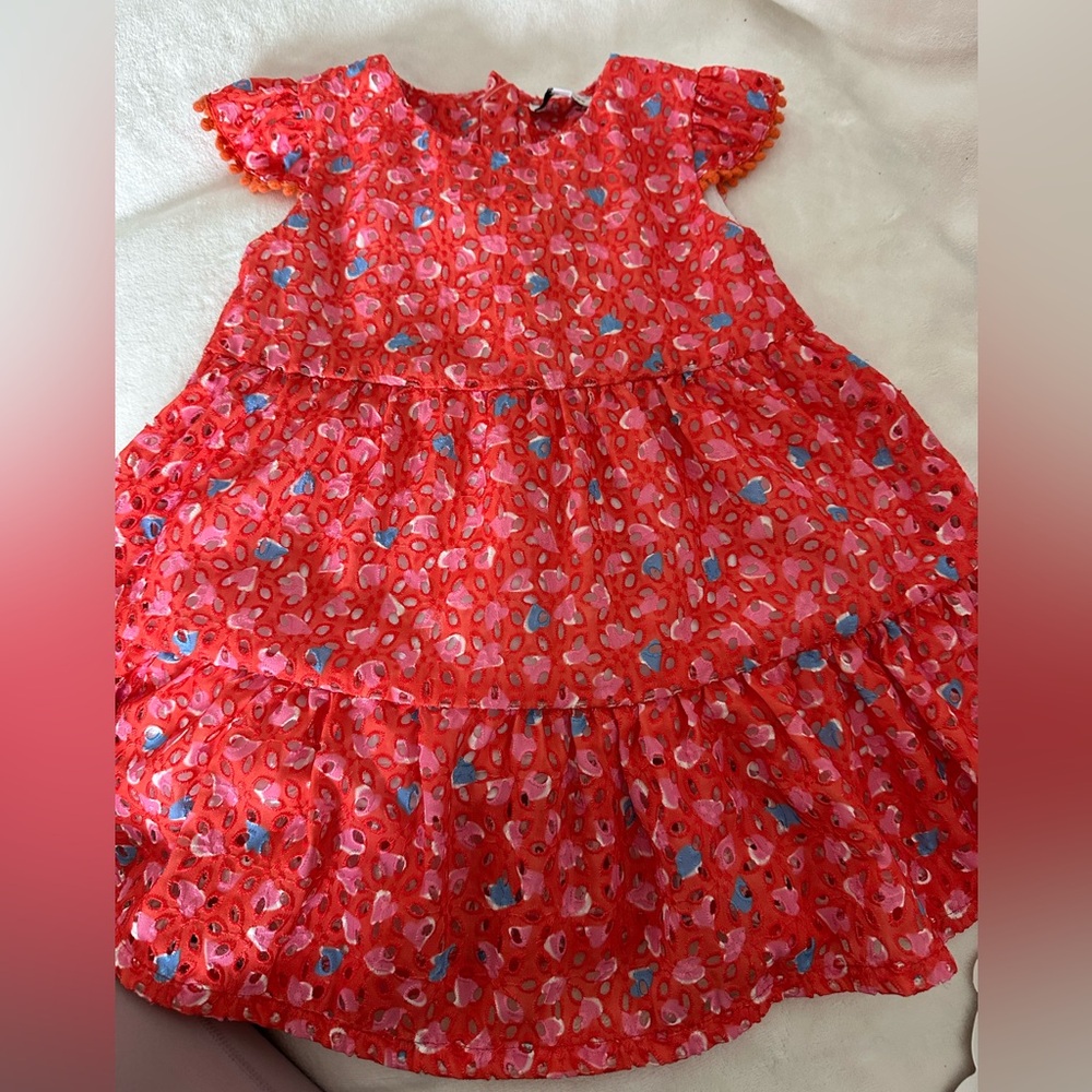 Marc Jacobs Red Floral Kids Dress